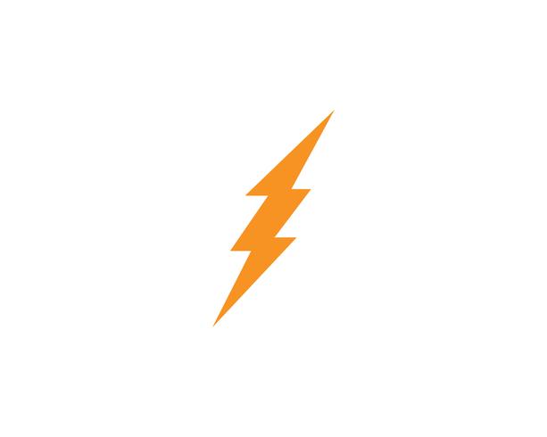 Diseño del ejemplo del icono del vector de la plantilla del logotipo de LIGHTNING más rápido,