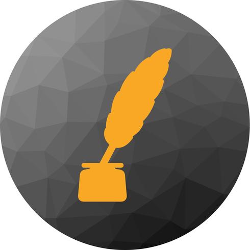 Vector Feather Pen Icon