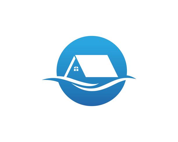 Home logo and symbols vector