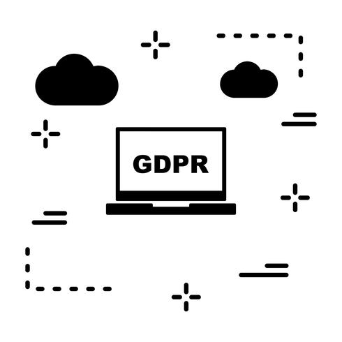 Vector GDPR Icon