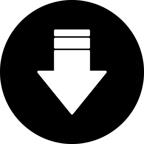 Vector Downward Arrow Icon