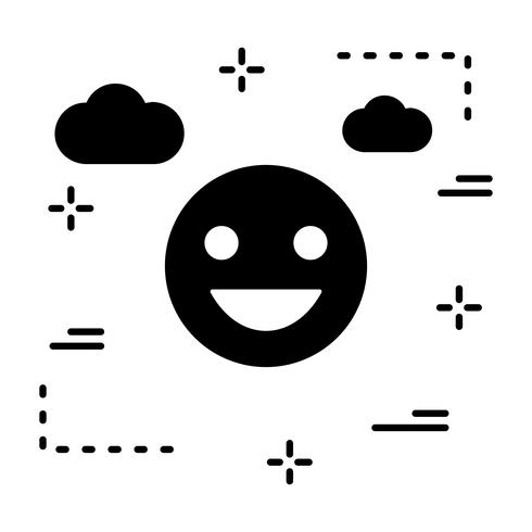 Vector icono de risa emoji