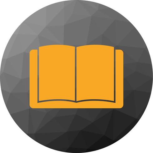 Vector icono de libro