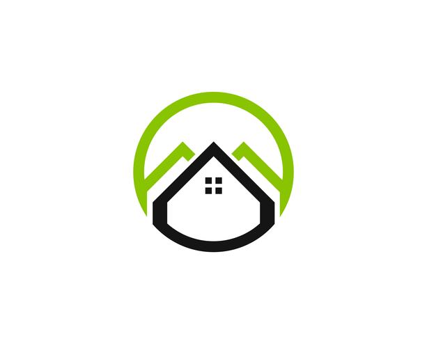 Home logo and symbols vector