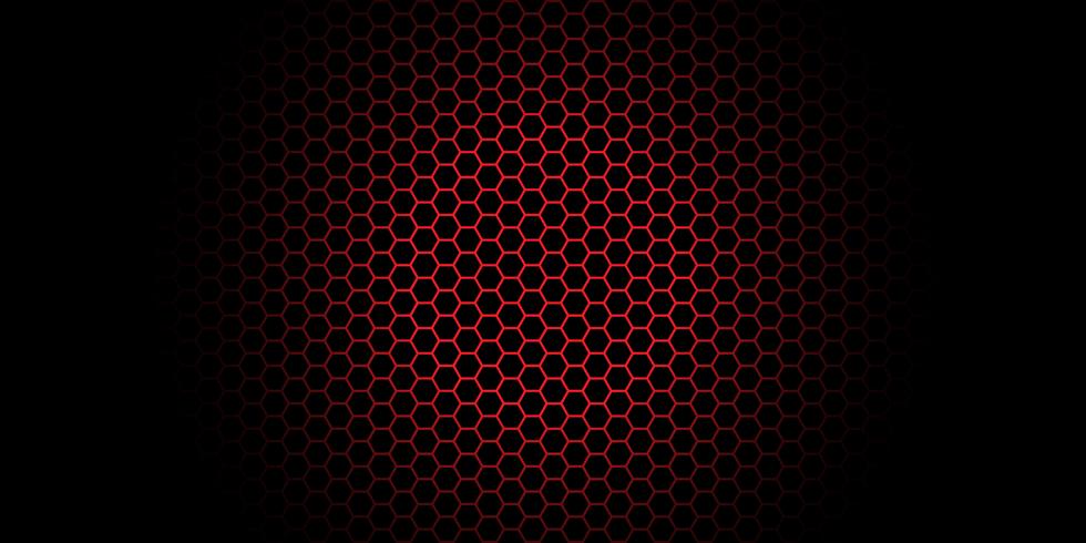 gradient honeycomb background vector illustration, banner isolated