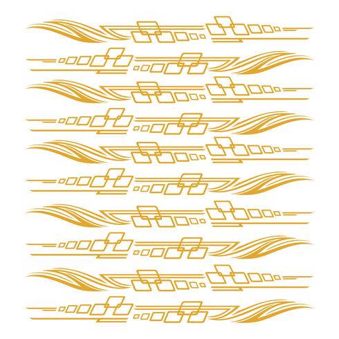 Car Bike Vehicle Graphics, Vinyls Decals vector illustration