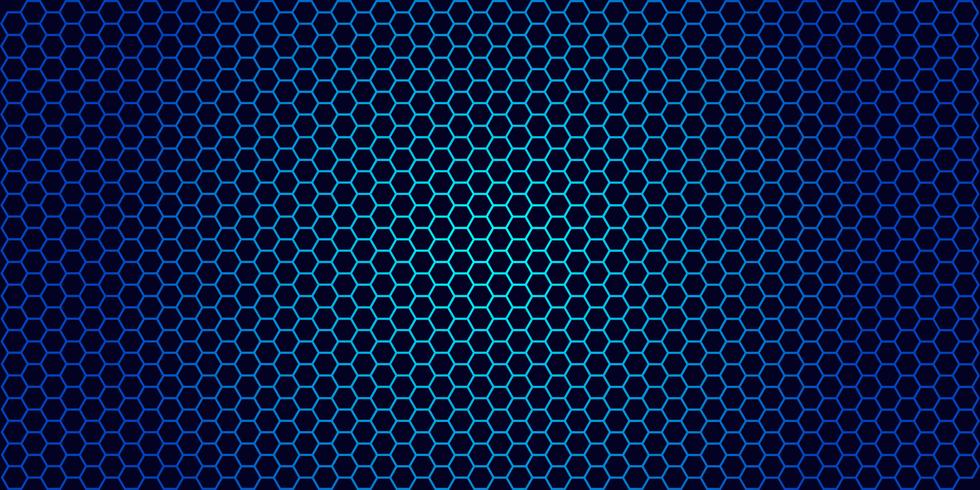 gradient honeycomb background vector illustration, banner isolated