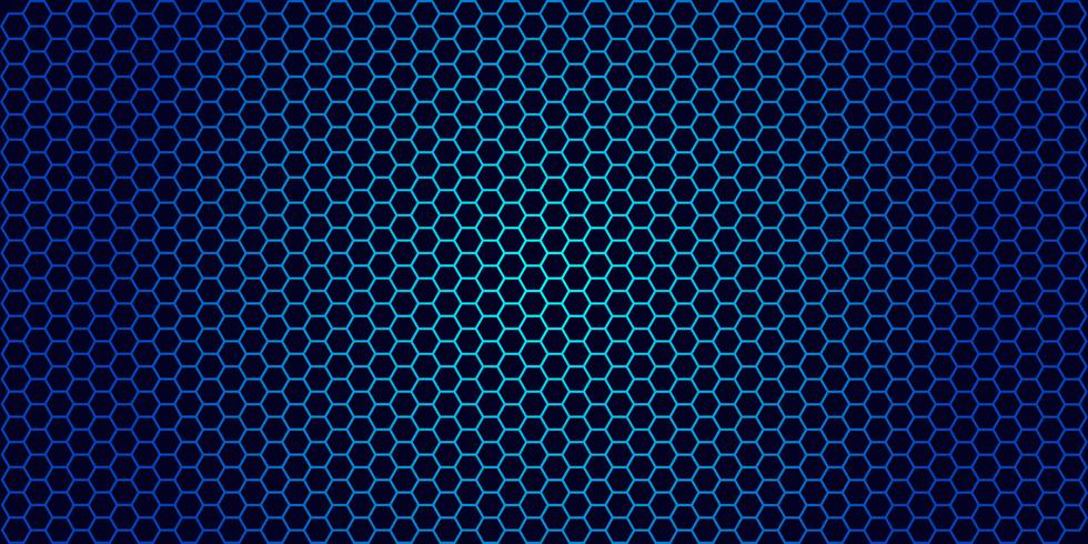 gradient honeycomb background vector illustration, banner isolated