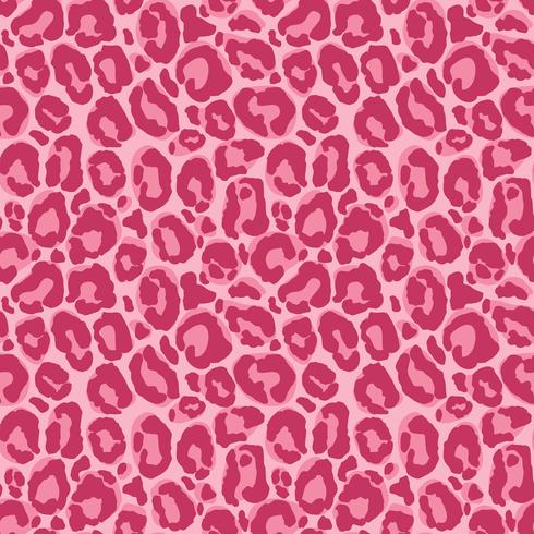 Vector seamless pattern with leopard fur texture. Repeating leopard fur backdrop