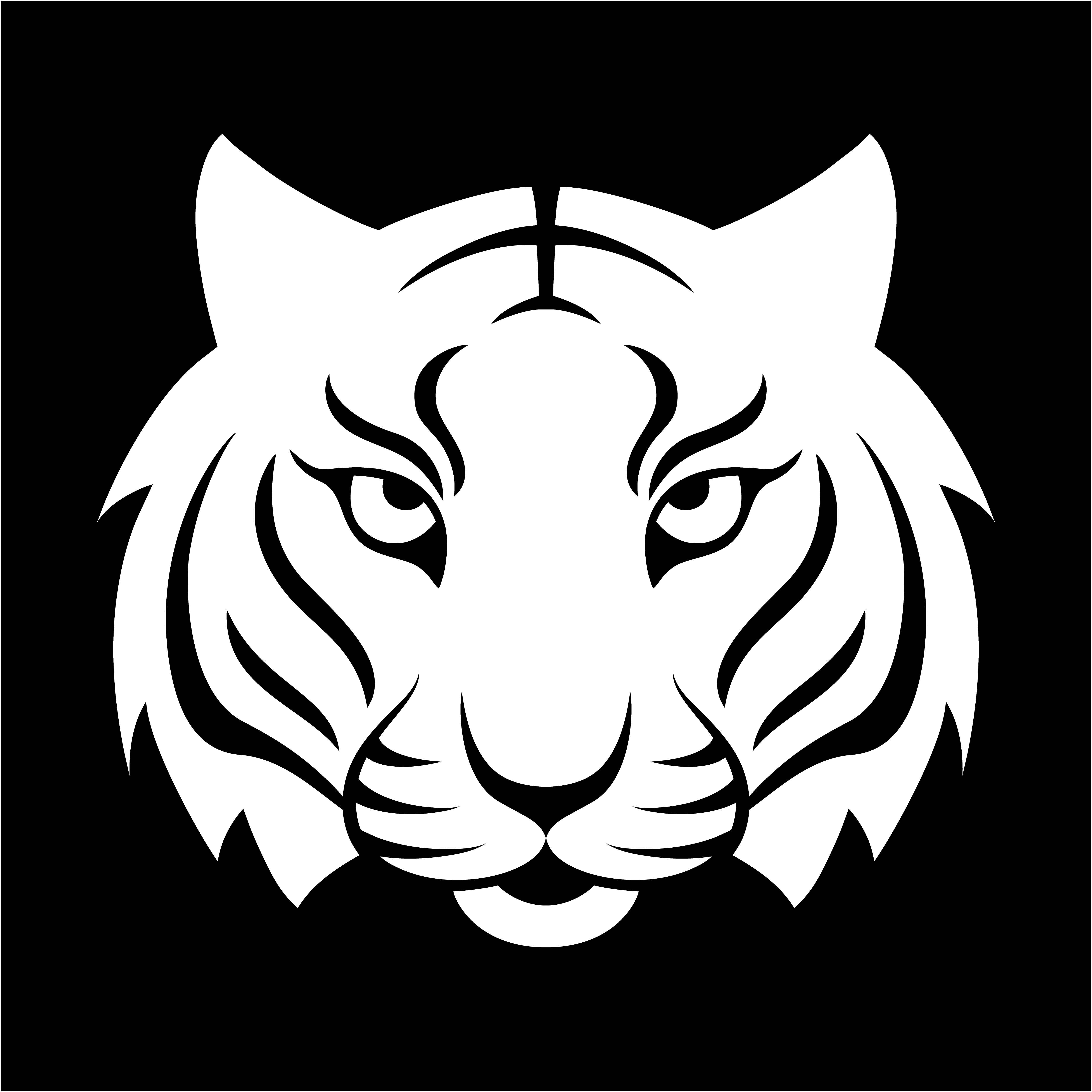 Download Tiger icon. Vector illustration for logo design, t-shirt print. Tiger mascot. 616894 Vector Art ...