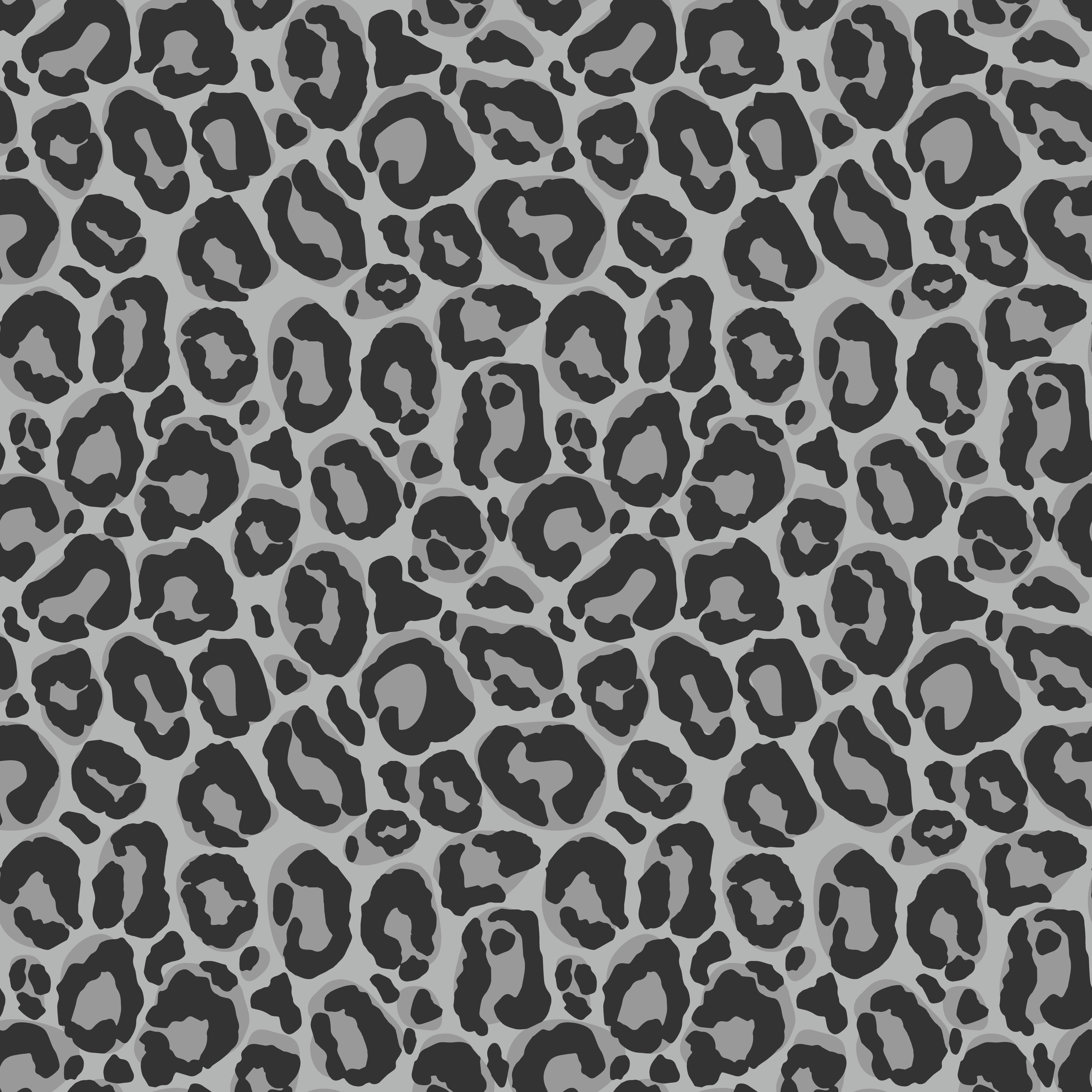 Vector seamless pattern with leopard fur  texture 