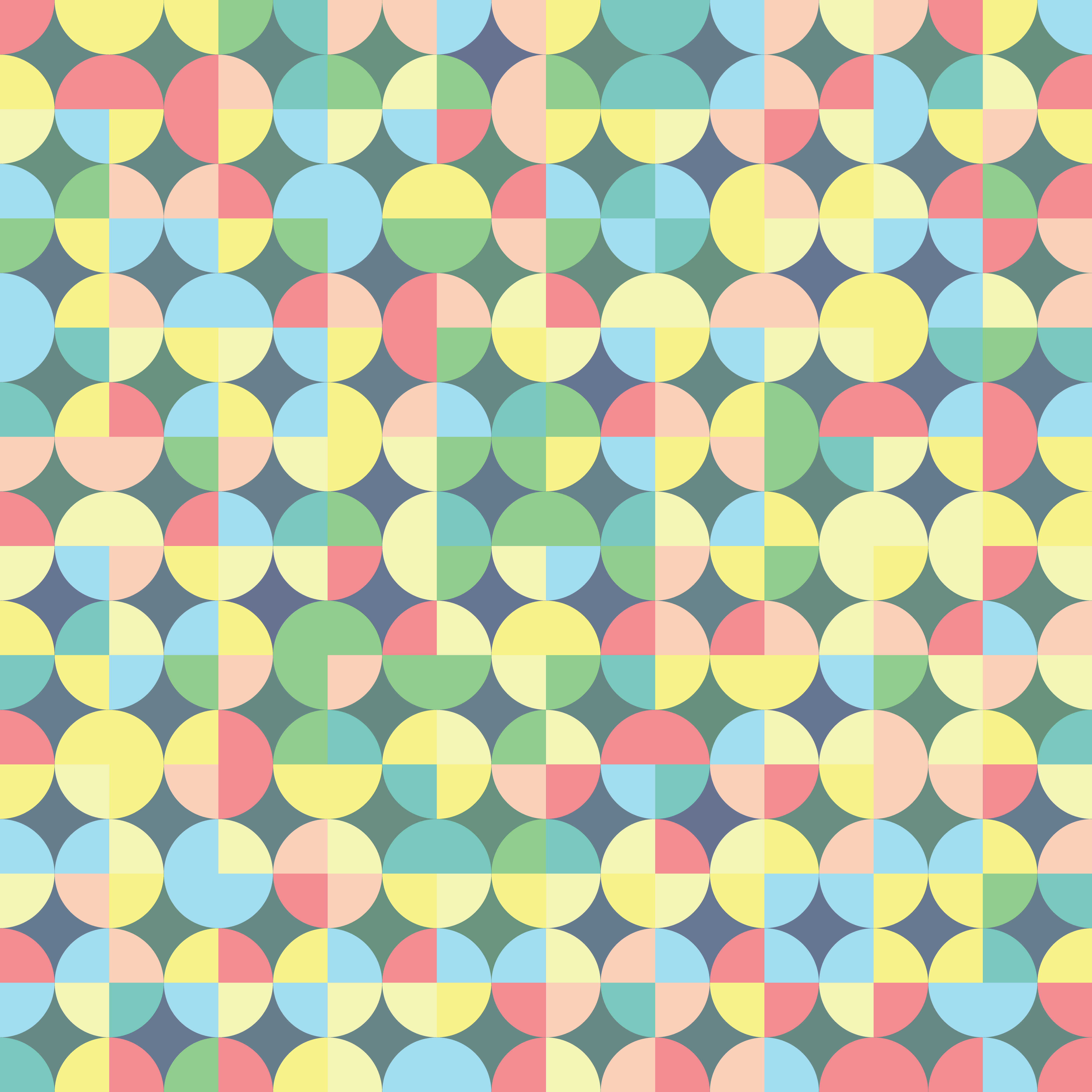 Seamless geometric pattern in retro style. Vector repeating background