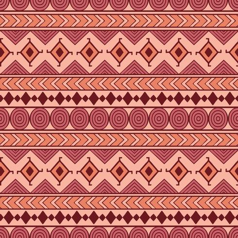 Tribal seamless vector pattern. Ethnic abstract geometric background. Reapiting ornament in ethno style for wallpaper, wrapping paper, scrapbooking or textile design.