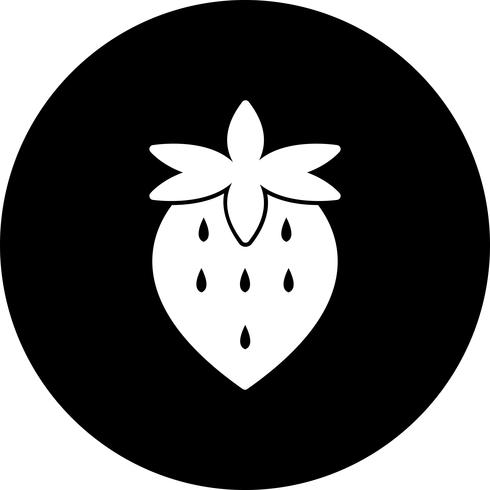Vector Strawberry Icon 617344 Vector Art at Vecteezy