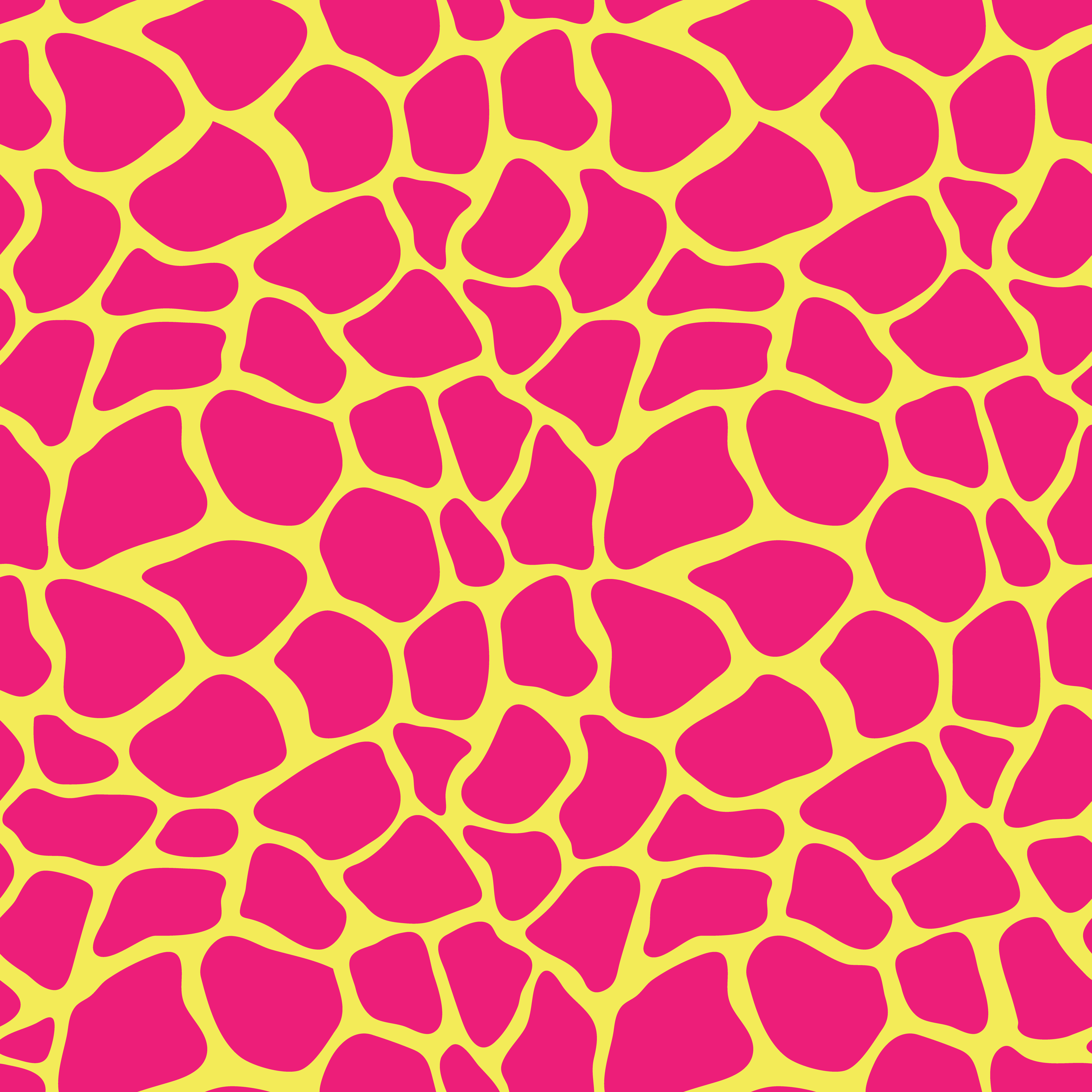 Abstract colorful animal print. Seamless vector pattern with giraffe