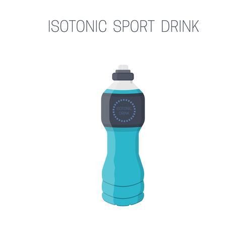 isotonic sport drink vector