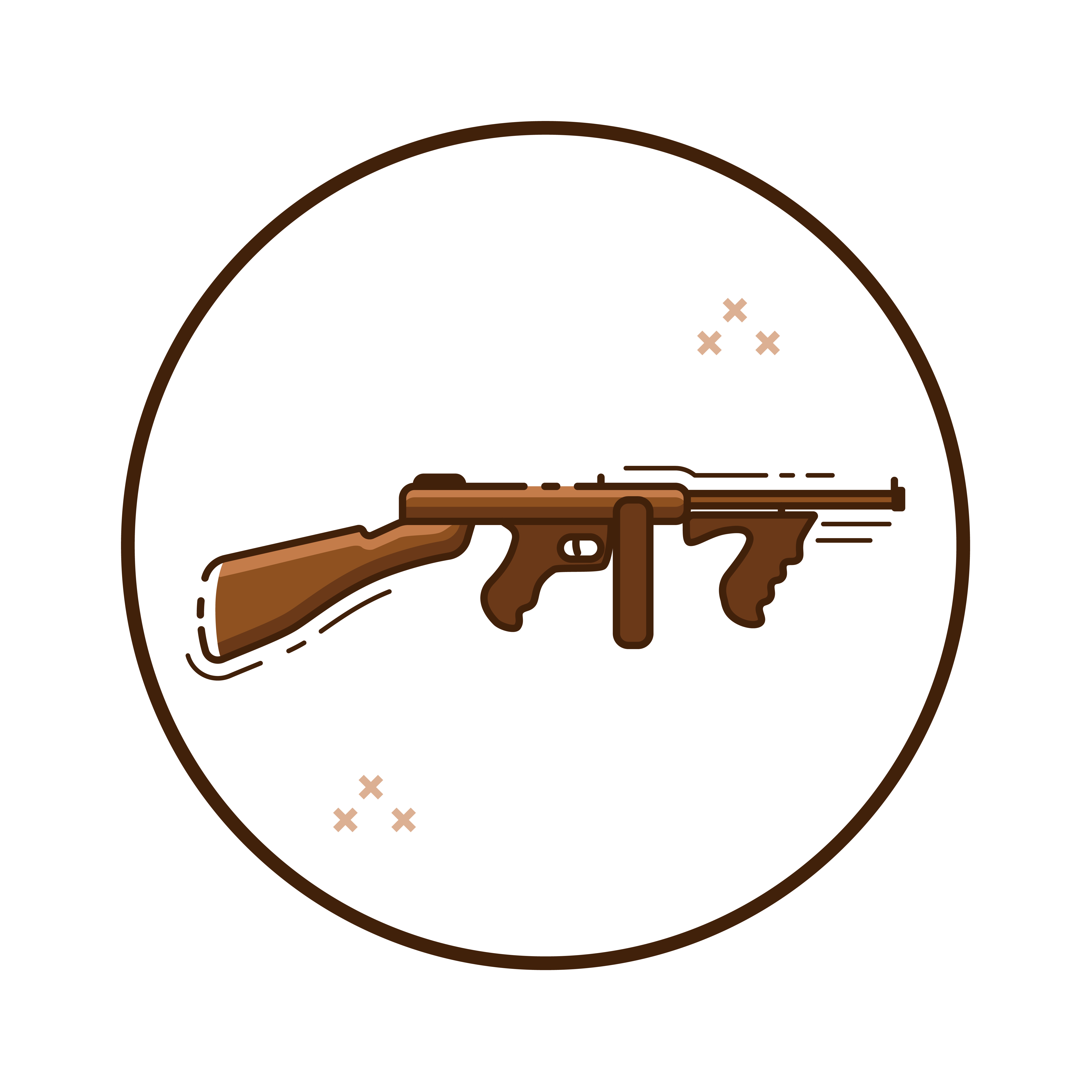 Tommy Gun Free Vector Art - (1,774 Free Downloads)