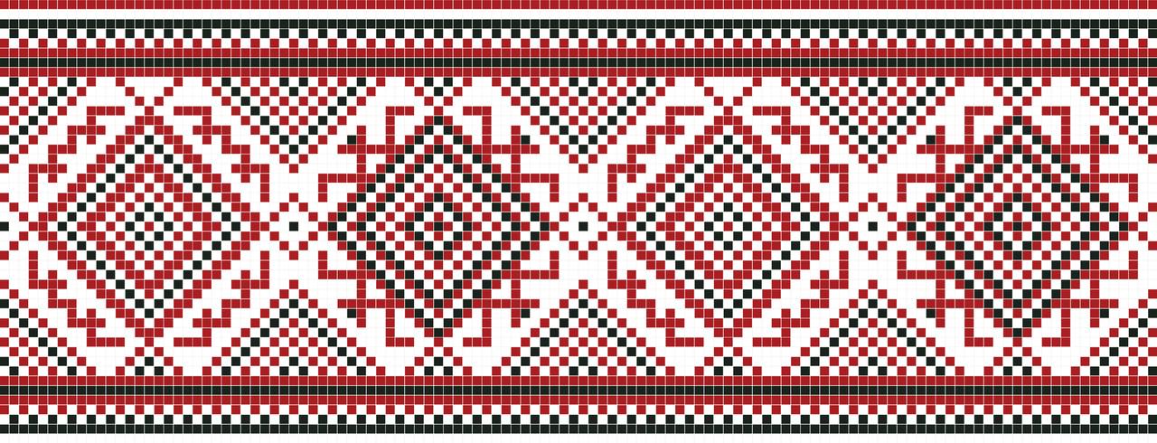 Vector illustration of ukrainian ornament seamless. For wallpaper, textiles, cards