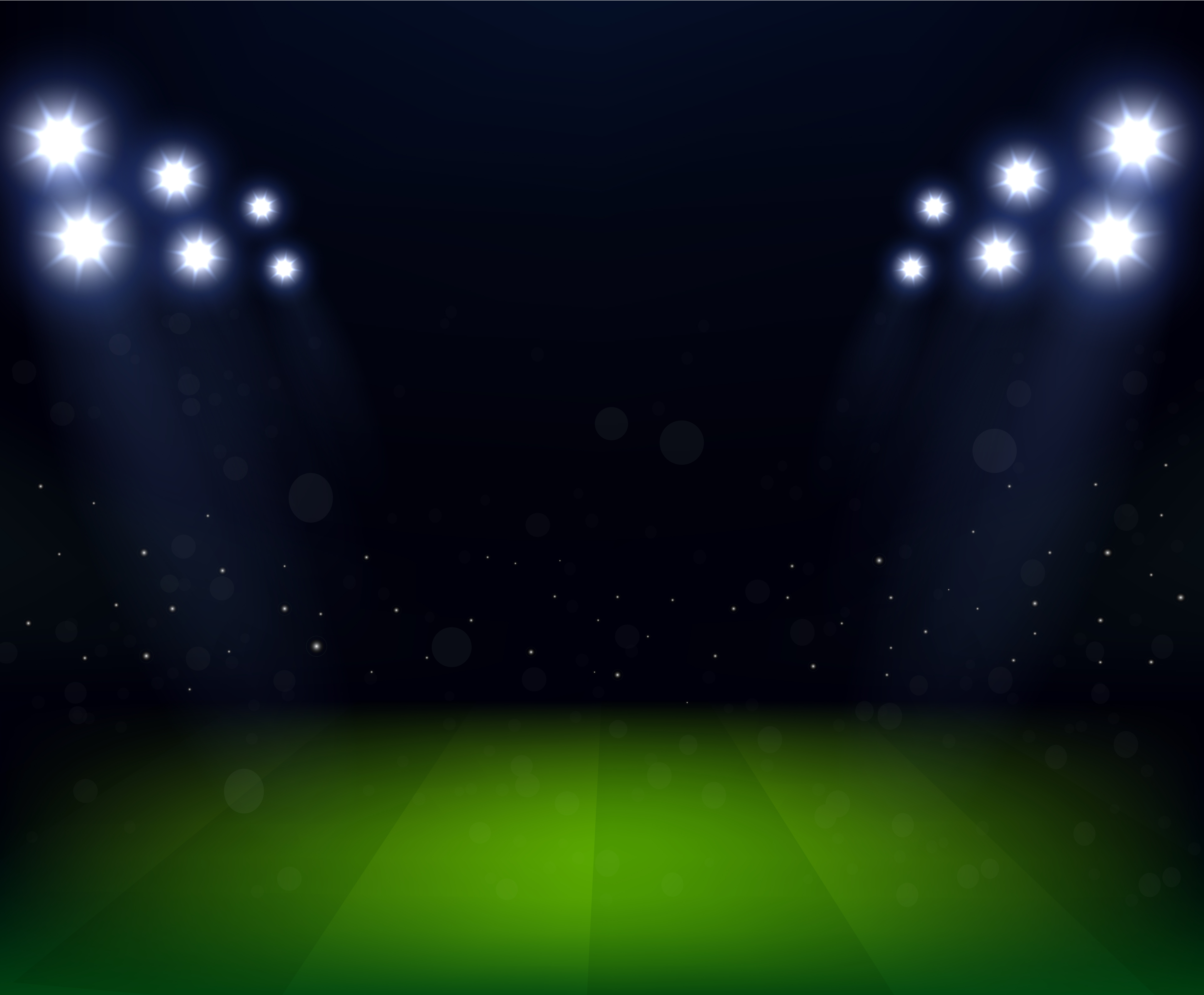 Football Stadium Night Background