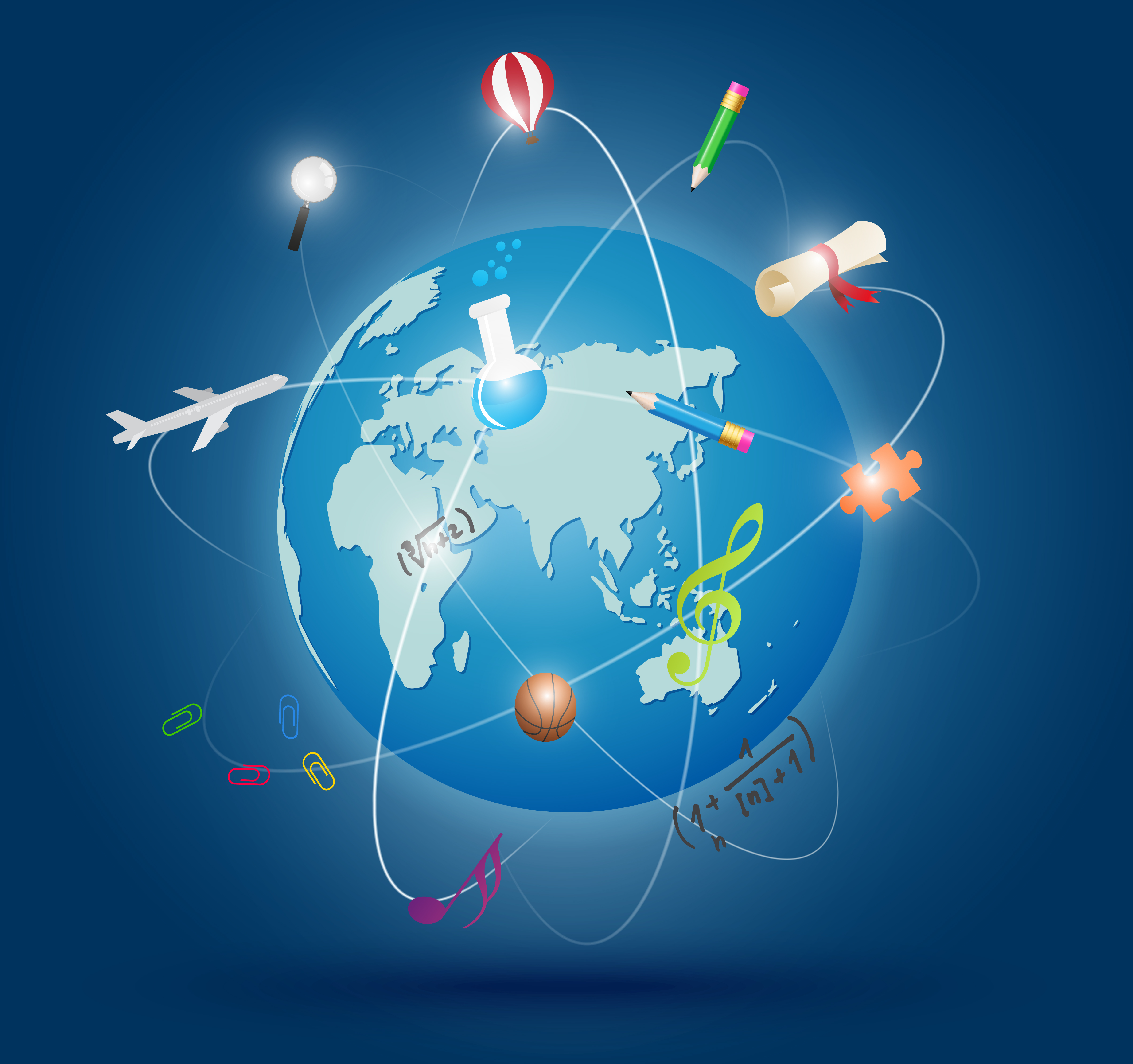 World of science 618475 Vector Art at Vecteezy