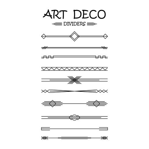 set of dividers for the design of your ideas. vector