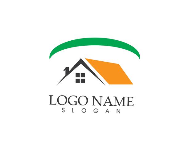 Real estate and building home logo vector template