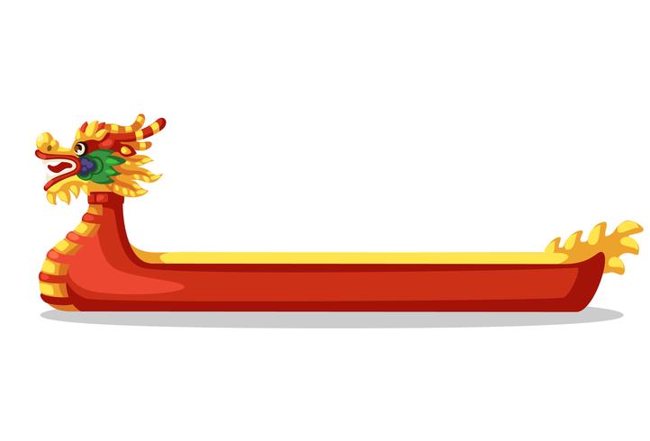 Dragon Ship vector illustration