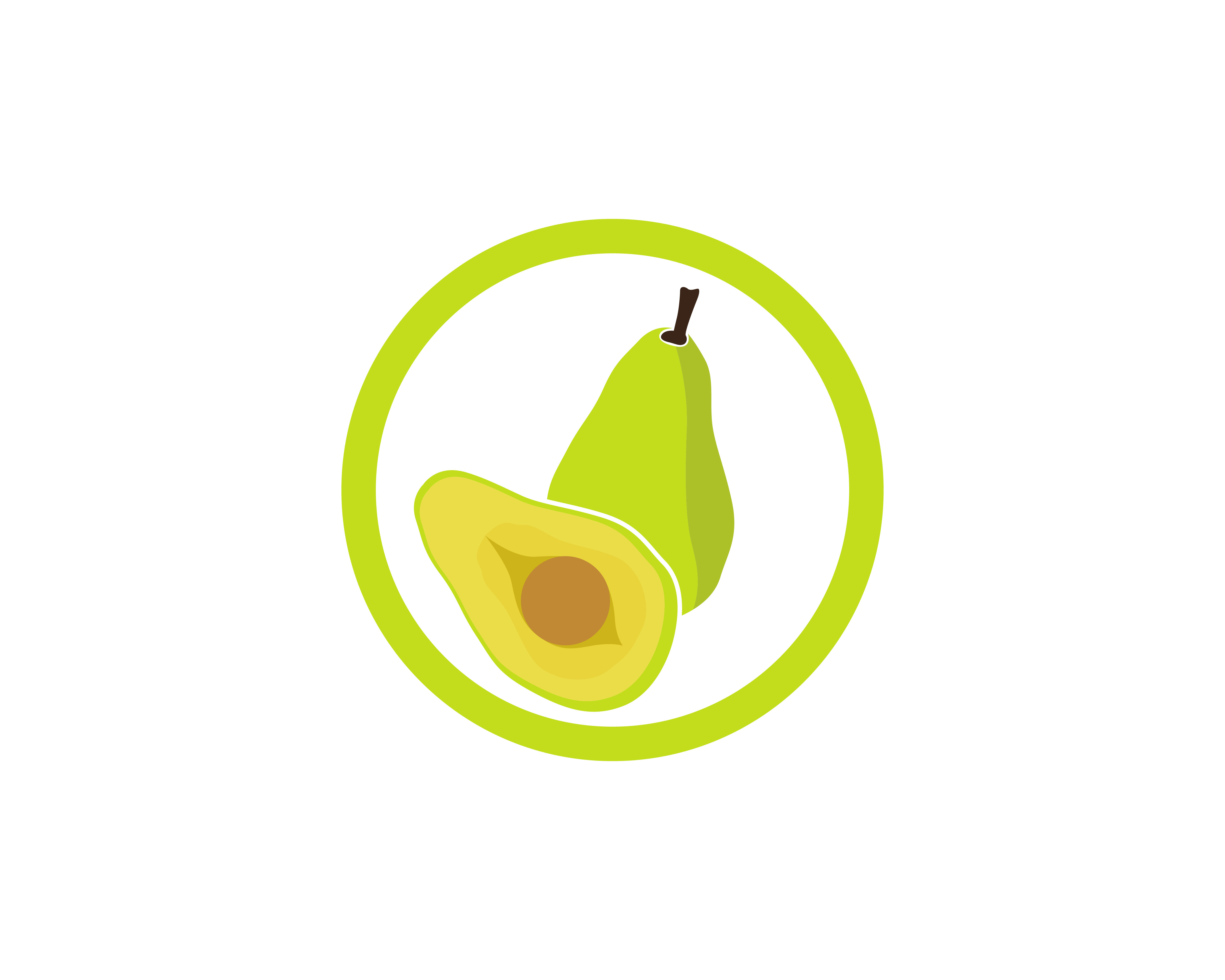 avocado vector template logo 618980 Vector Art at Vecteezy
