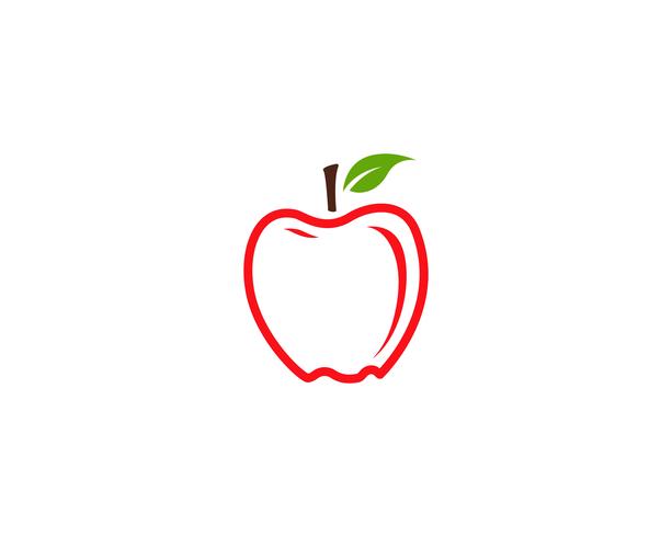 Ilustración vectorial de apple vector