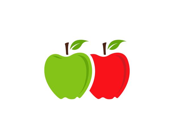 Ilustración vectorial de apple vector