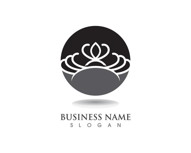Crown Logo Template vector illustrations