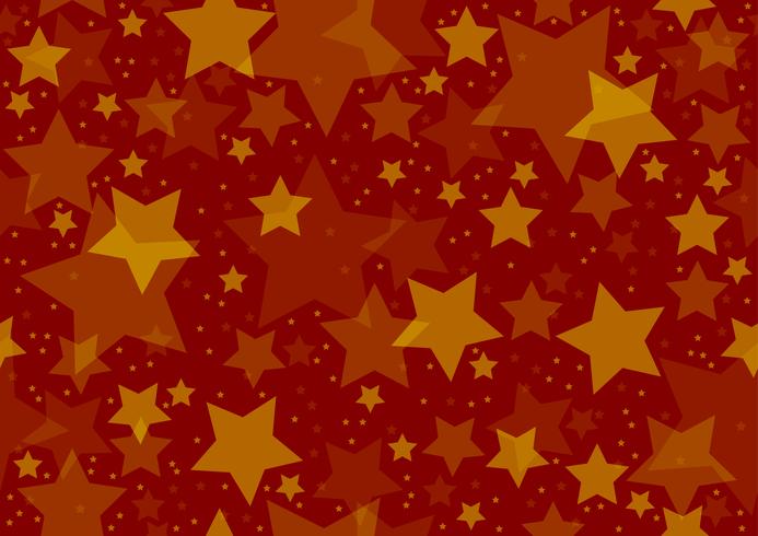 Stars Texture over Red vector