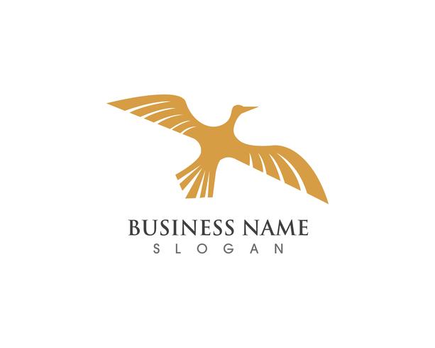 Swan logo Template vector