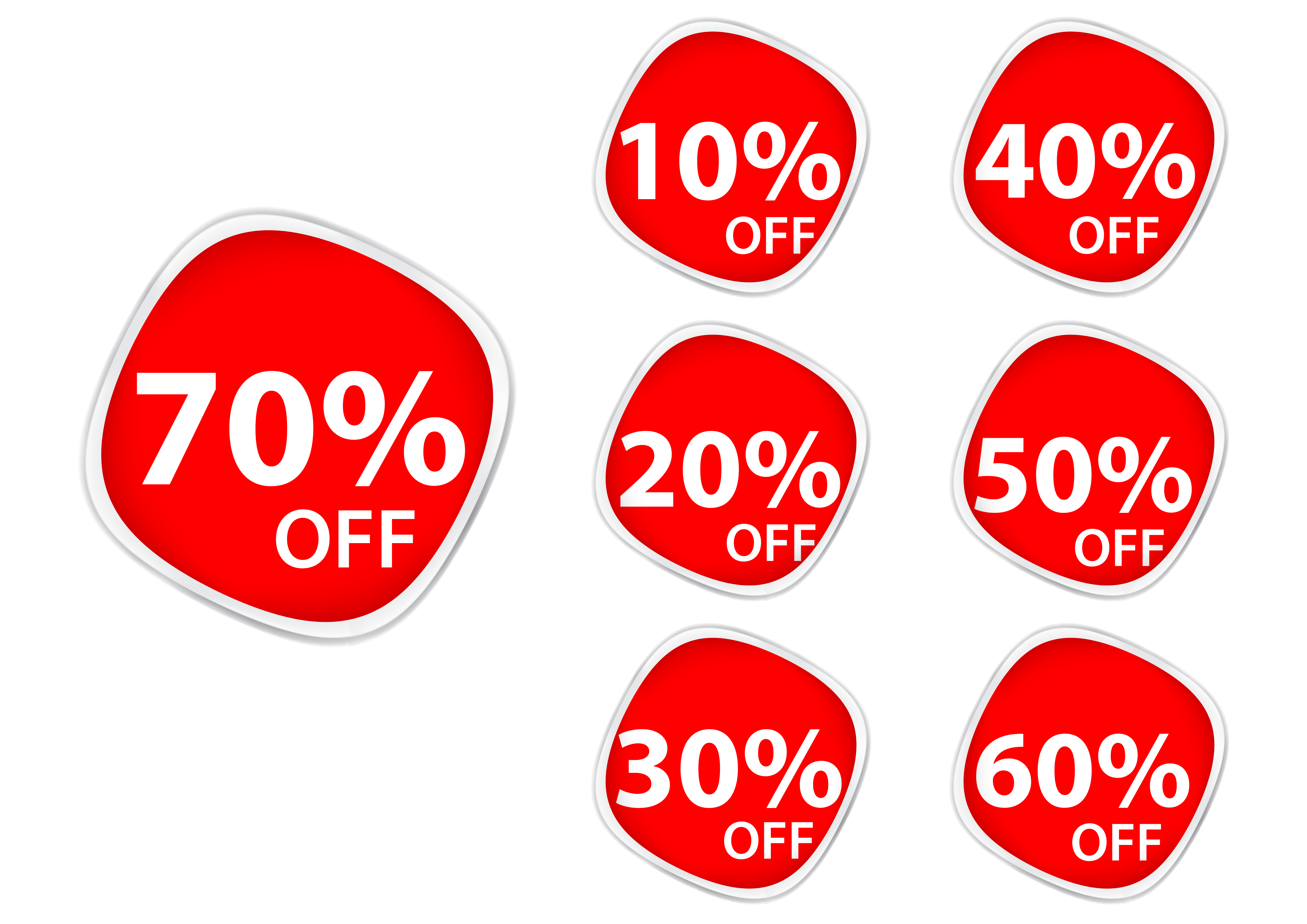 Etiquetas de preço com desconto. Etiqueta da etiqueta quadrada