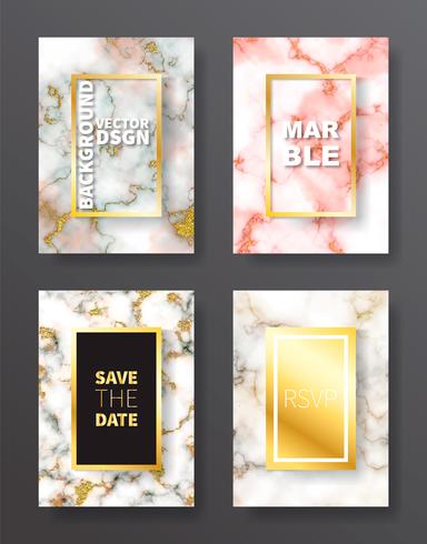 Abstract marble background wallpaper design vector