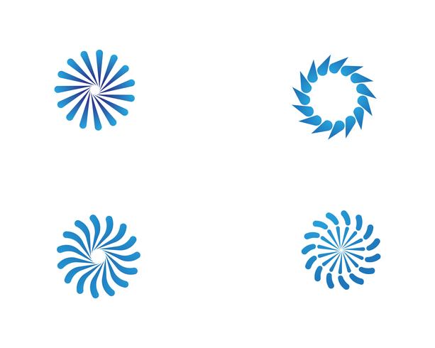 vortex logo and symbols template  vector