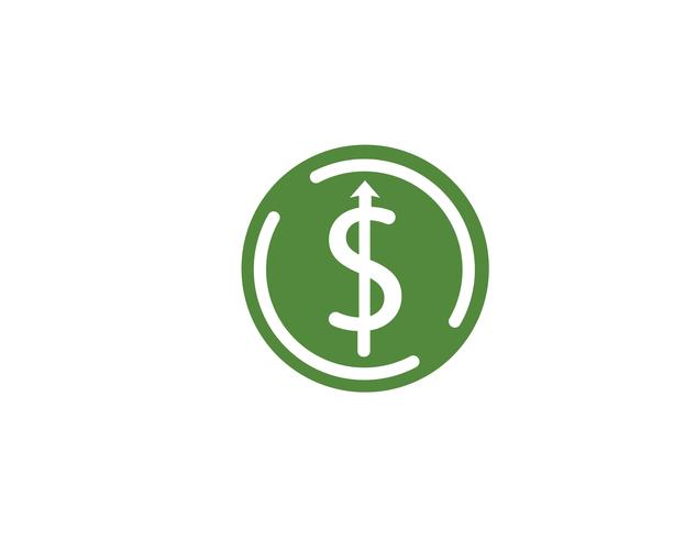 plantilla de vector de logotipo de dinero