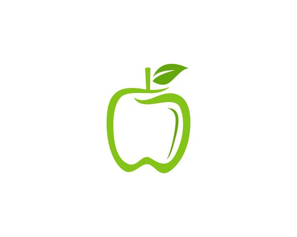 Ilustración vectorial de apple vector