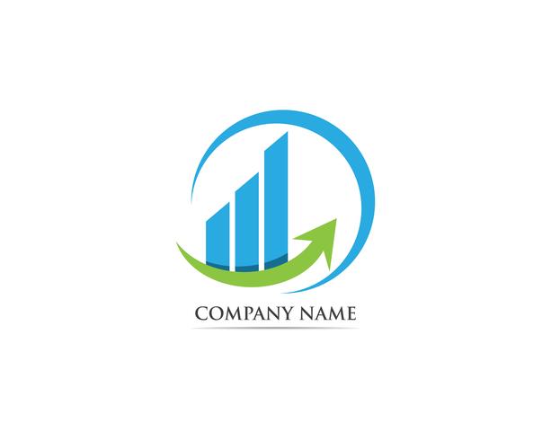 Finance logo vector template illustration