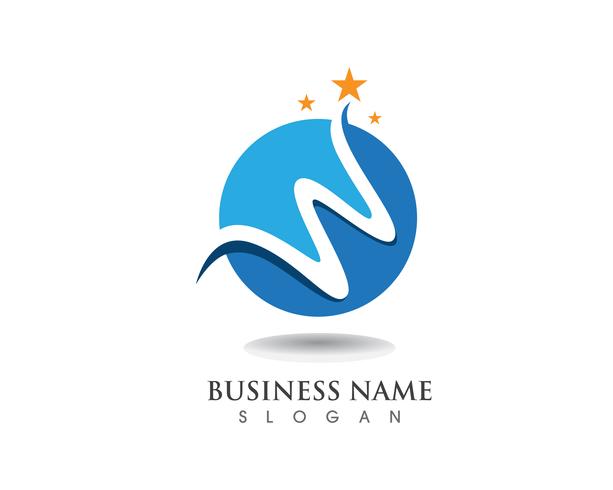 W logo business logo and symbols  vector