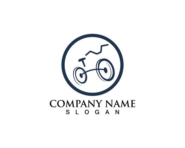 Bike logo and symbols vector