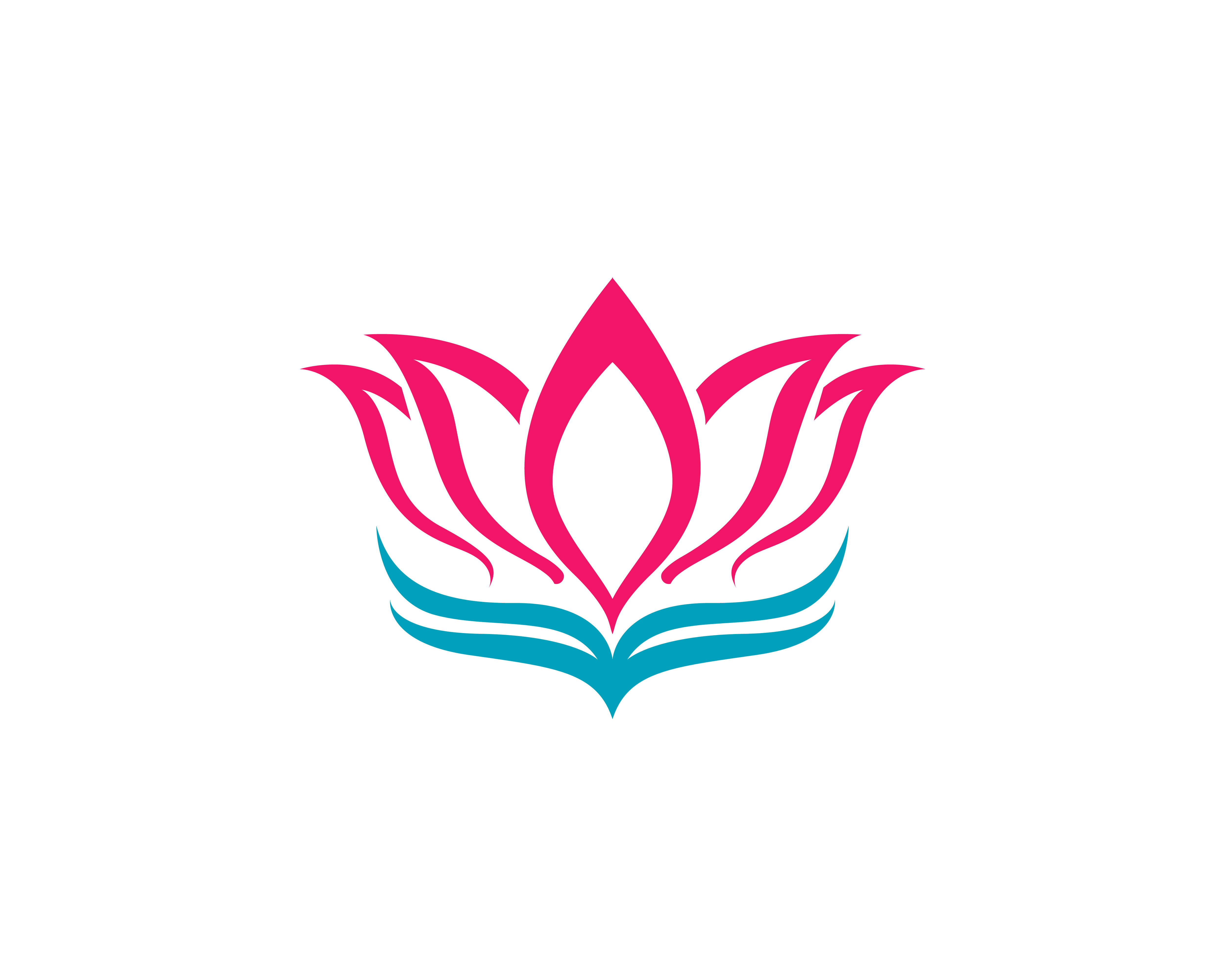 Lotus flower logo and symbols vector template - Download Free Vectors