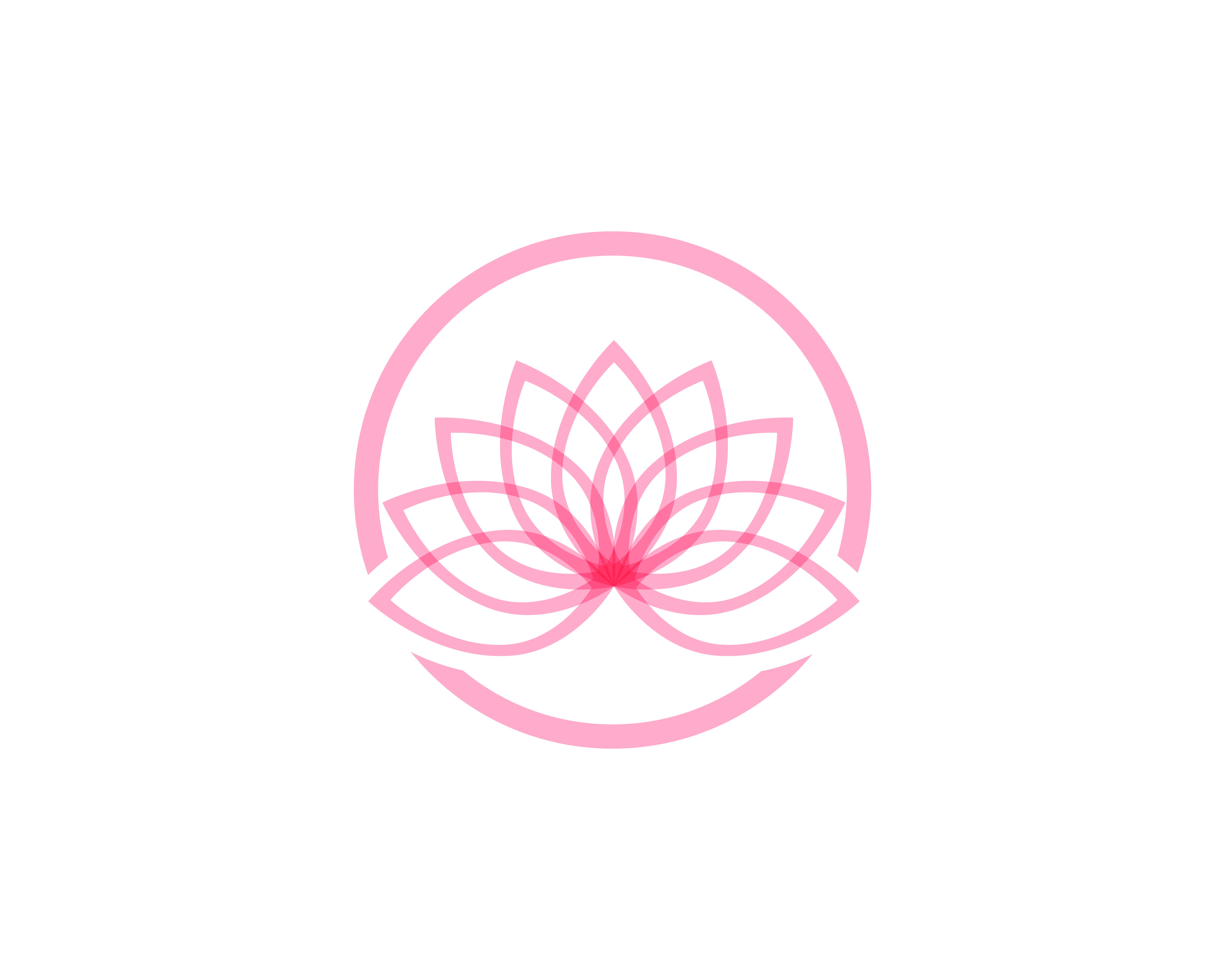 Lotus Flower Symbol Drawing