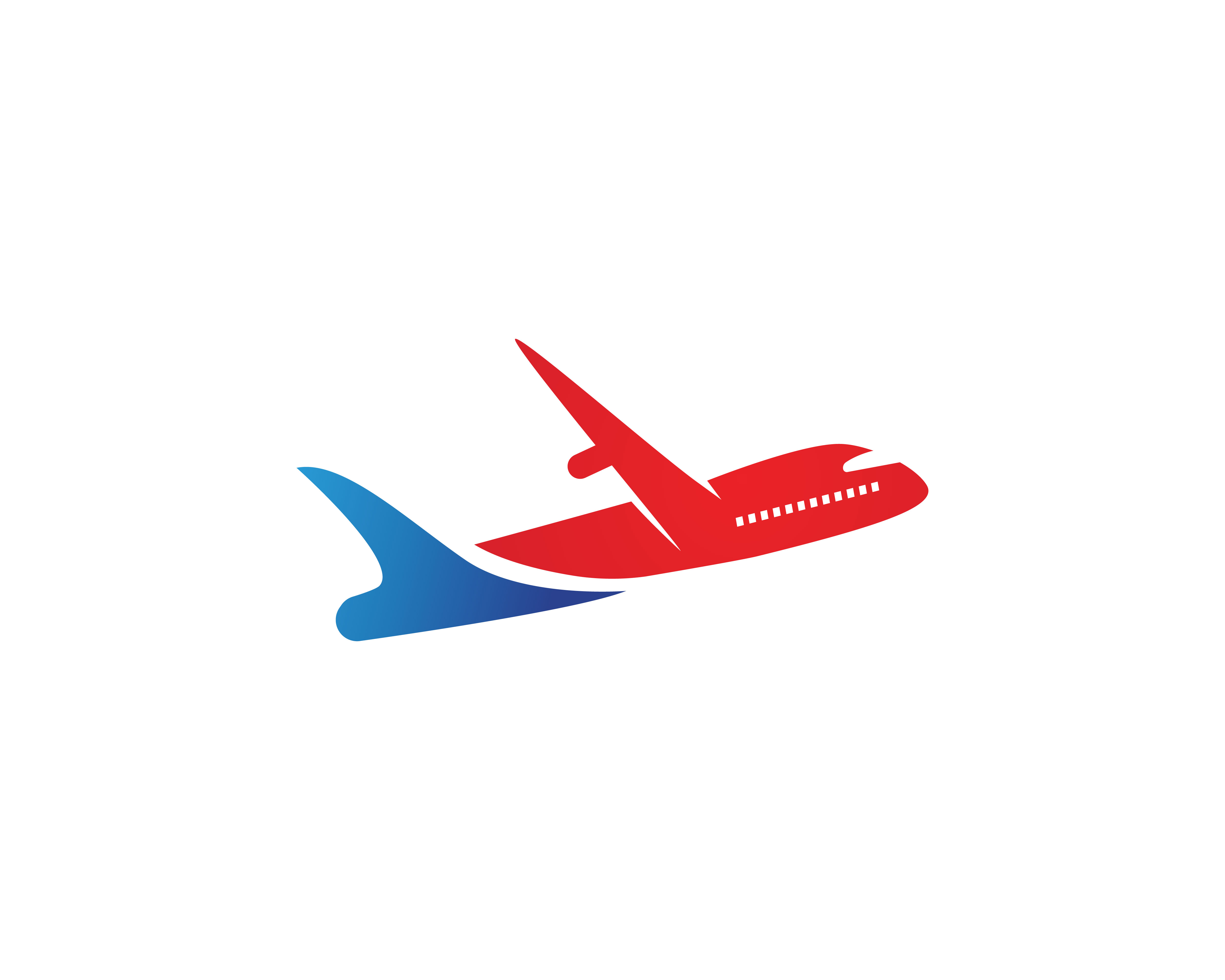 Aircraft, airplane, airline logo label. Journey, air