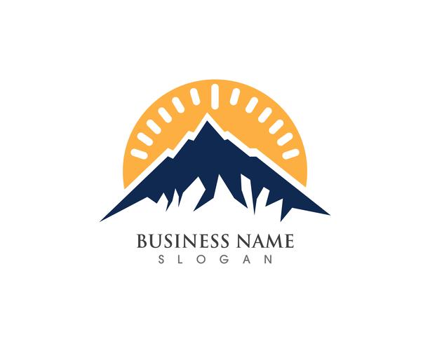 Mountain Logo and symbols  Business Template Vector