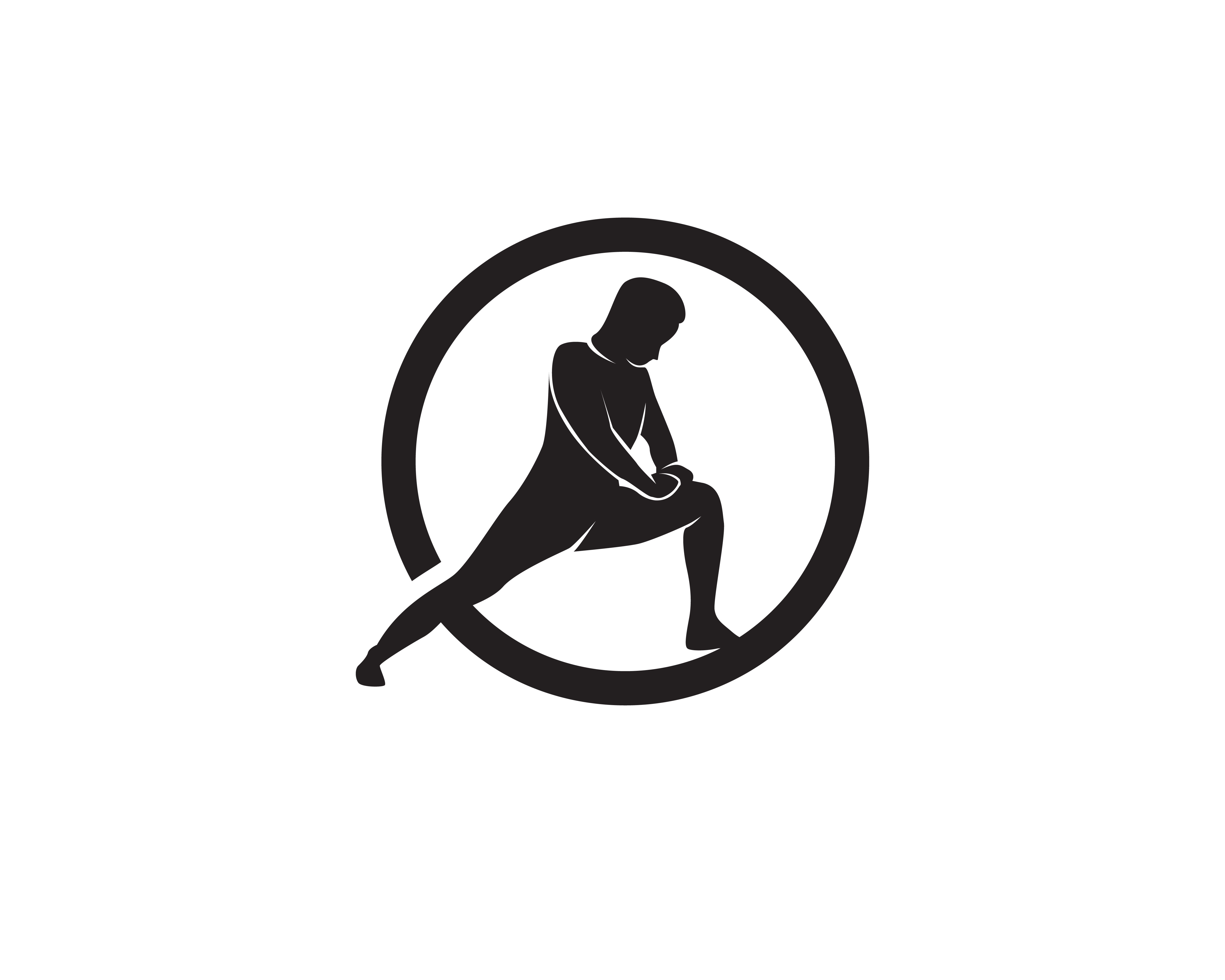 Athletic yoga body logo symbols vector icons 620427 Vector Art at Vecteezy