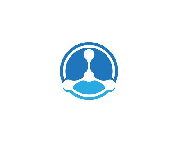 molecule logo vectors