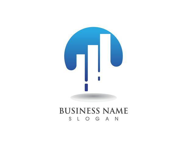 Finance logo and symbol vector