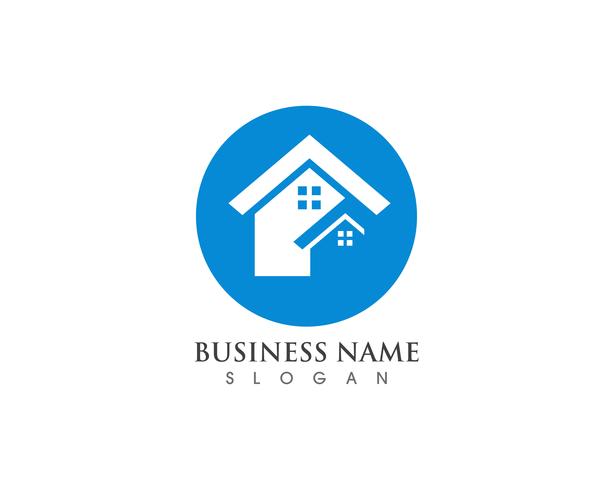 Simple Home Logo Template  vector