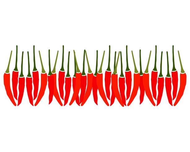 Chilli vector plantilla logotipo y símbolo